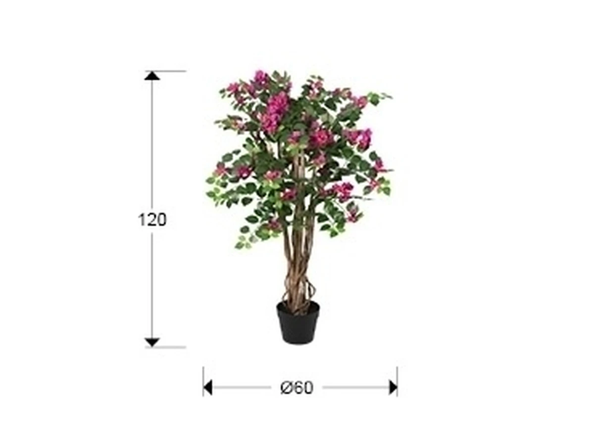 Искусственное растение Buganvilla rosa 981386