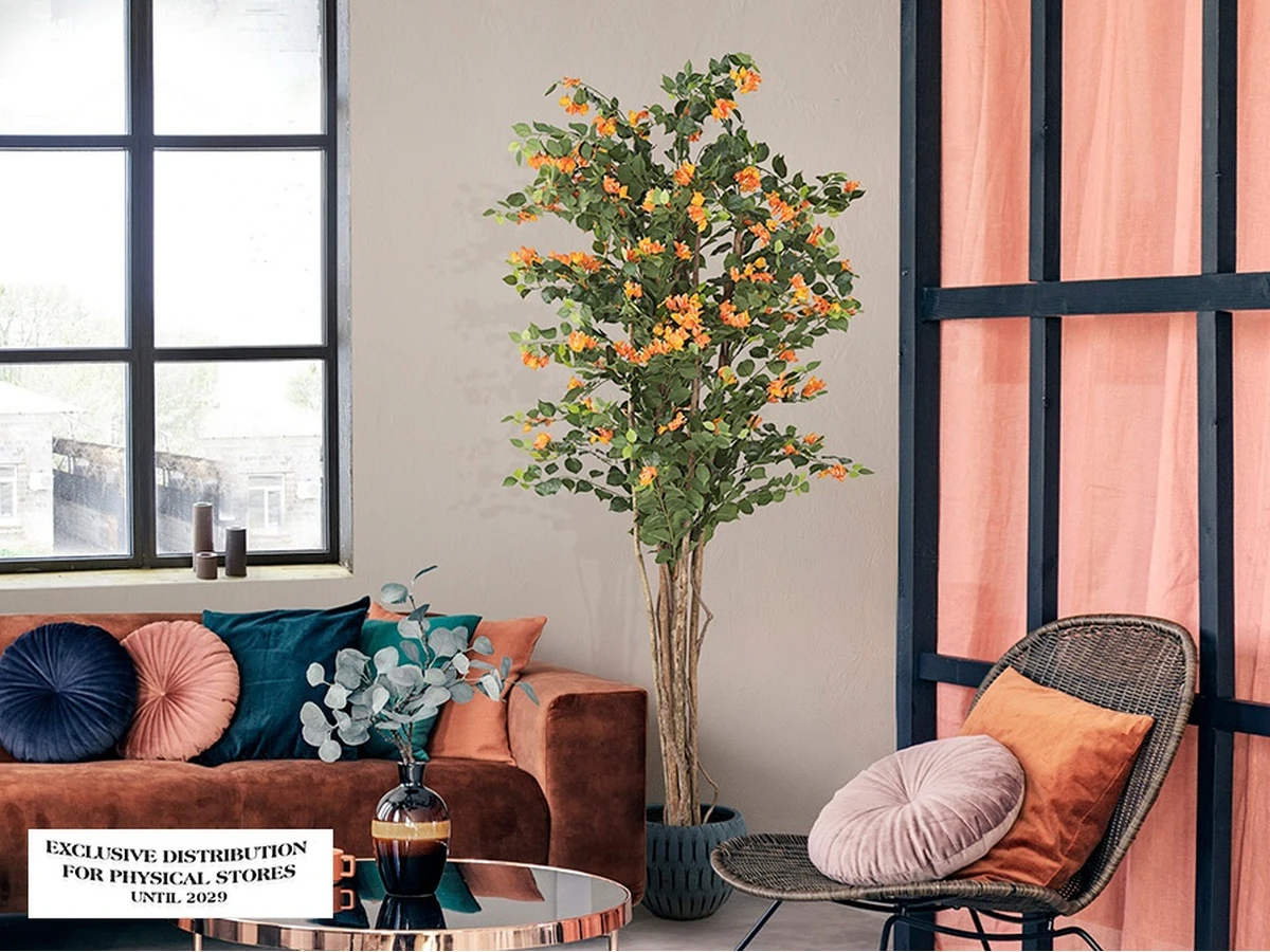 Искусственное растение Buganvilla naranja 981608  - фото 3