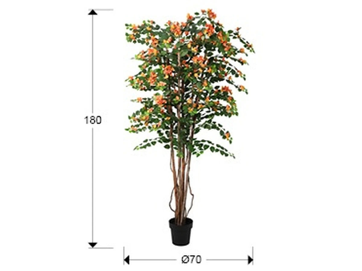 Искусственное растение Buganvilla naranja 981608