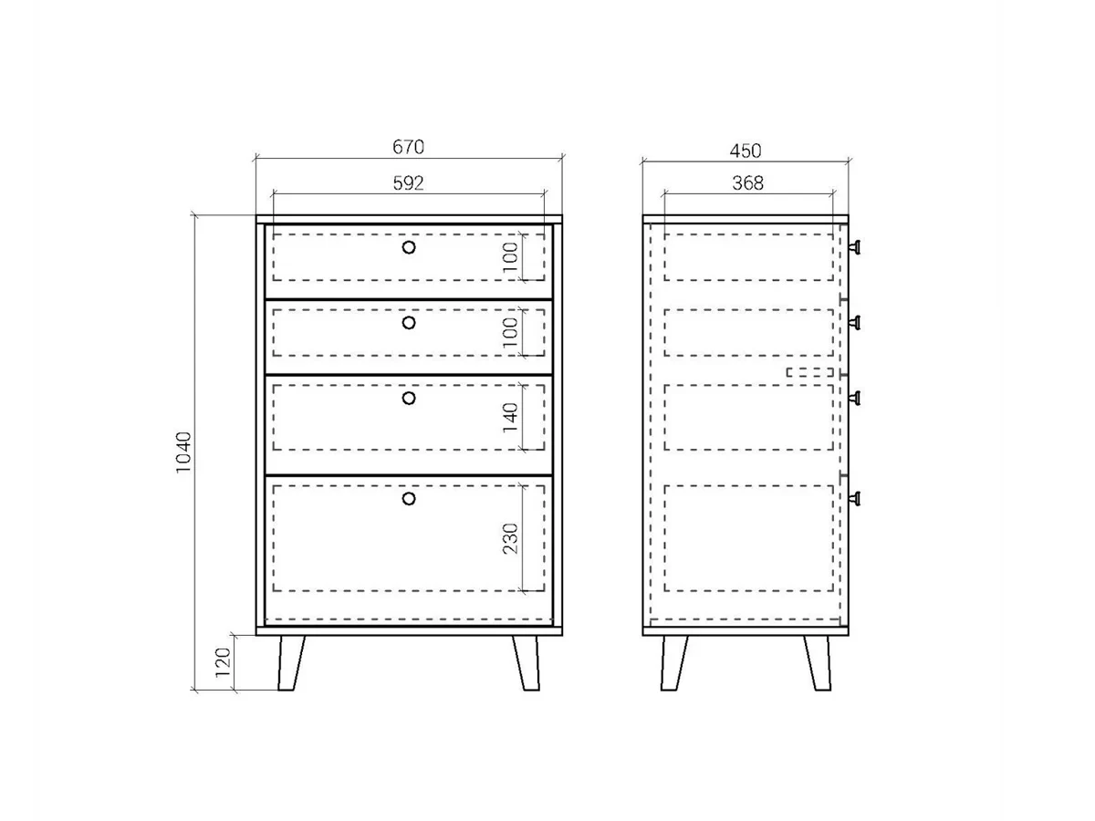 Комод TW020 688325  - фото 7