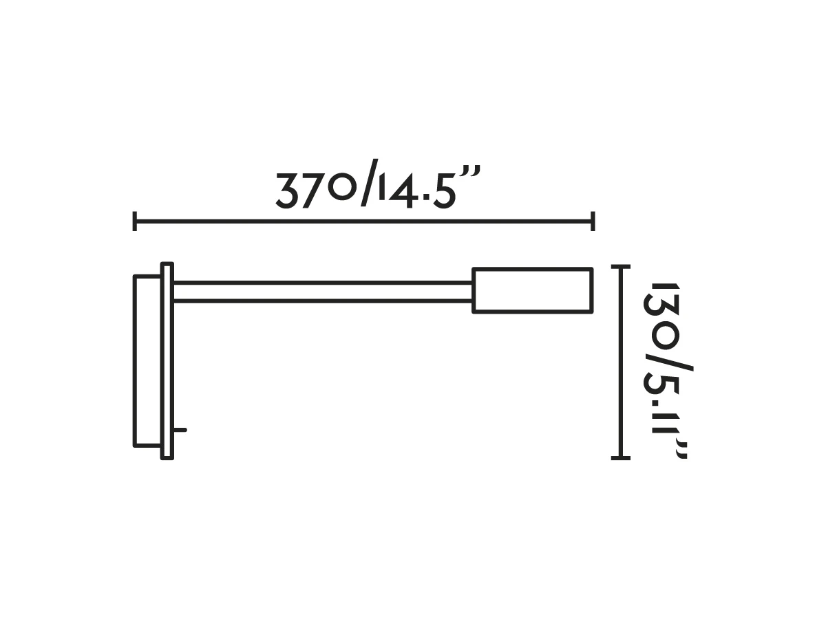 Лампа JULIET USB C Chrome настенная 984359  - фото 3