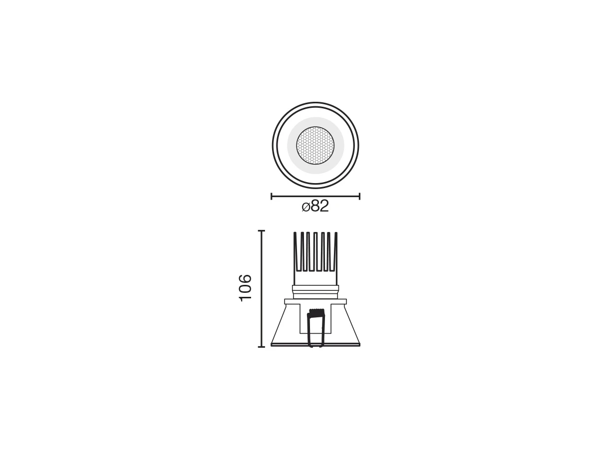 Даунлайт Tulipa встраиваемый 985664  - фото 2
