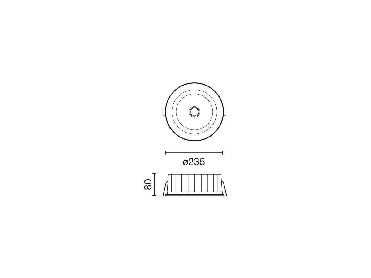 Встраиваемый светильник KOBO 986336