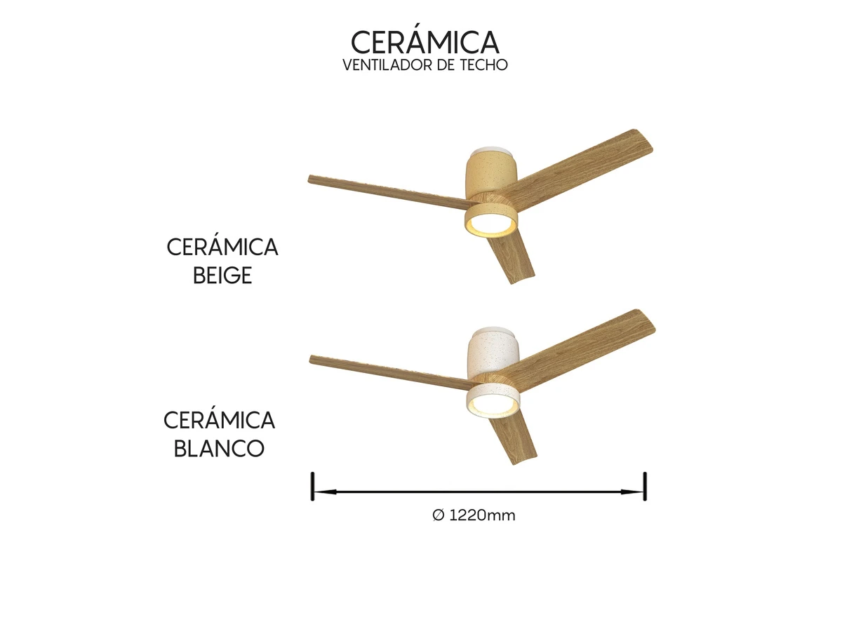 Люстра потолочная-вентилятор CERAMICA 990773  - фото 6
