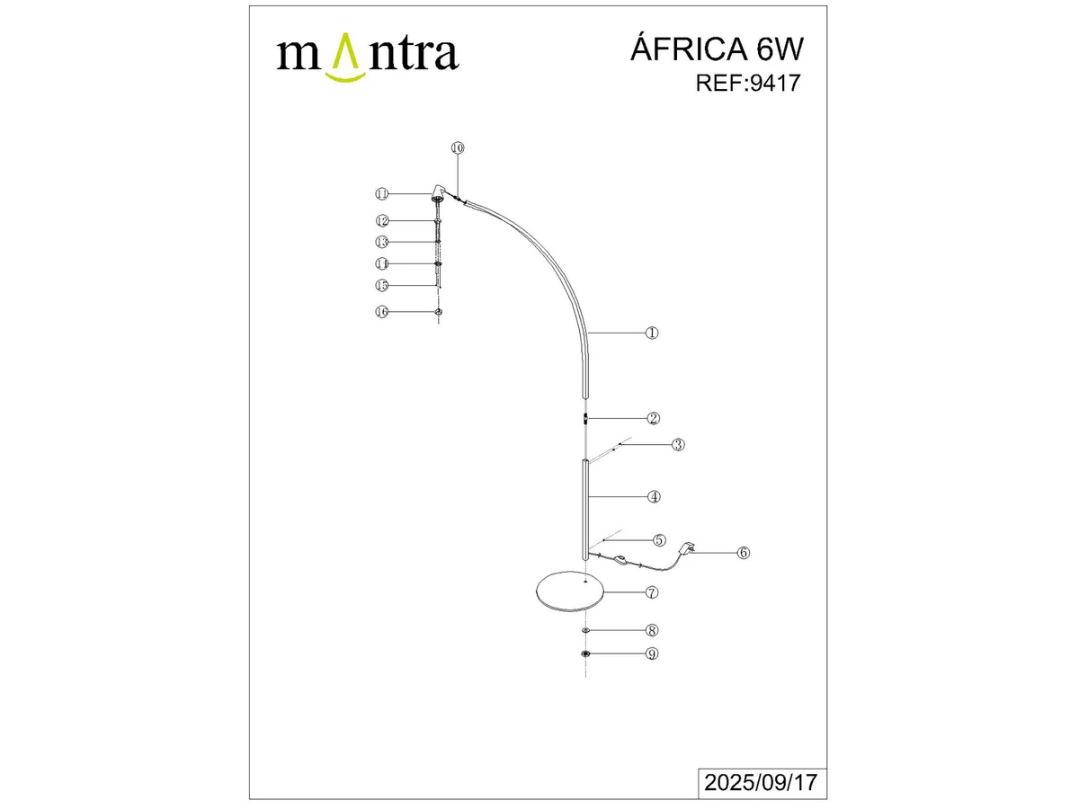 Торшер AFRICA 991139  - фото 8