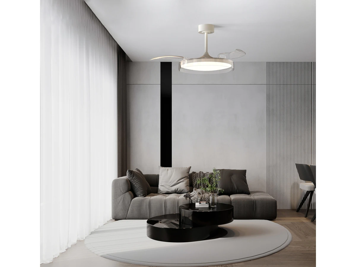 Люстра потолочная-вентилятор GLASS FAN 991355  - фото 6