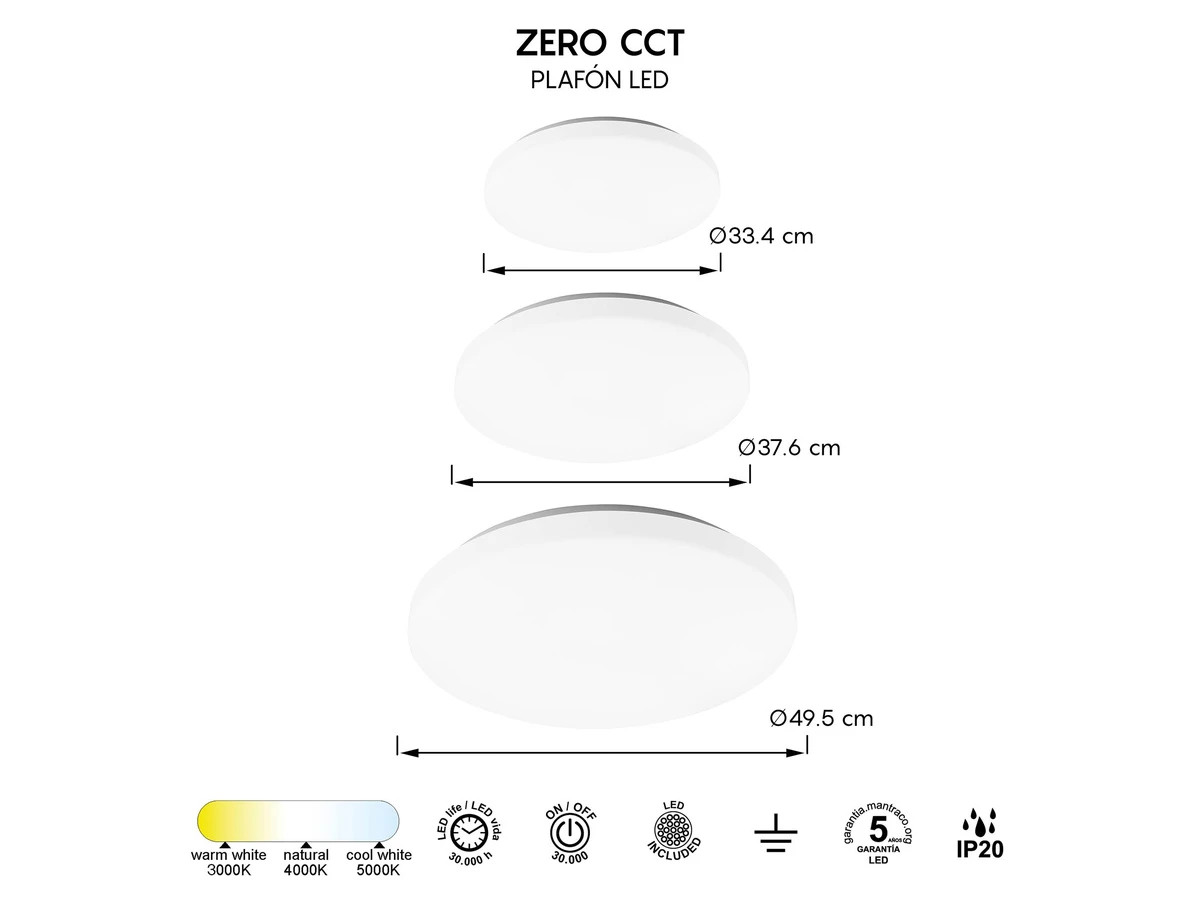 Потолочный светильник ZERO CCT 991670  - фото 6