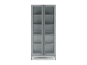 Витрина ФАРГО - Д800хШ450хВ1800 - темно-серый