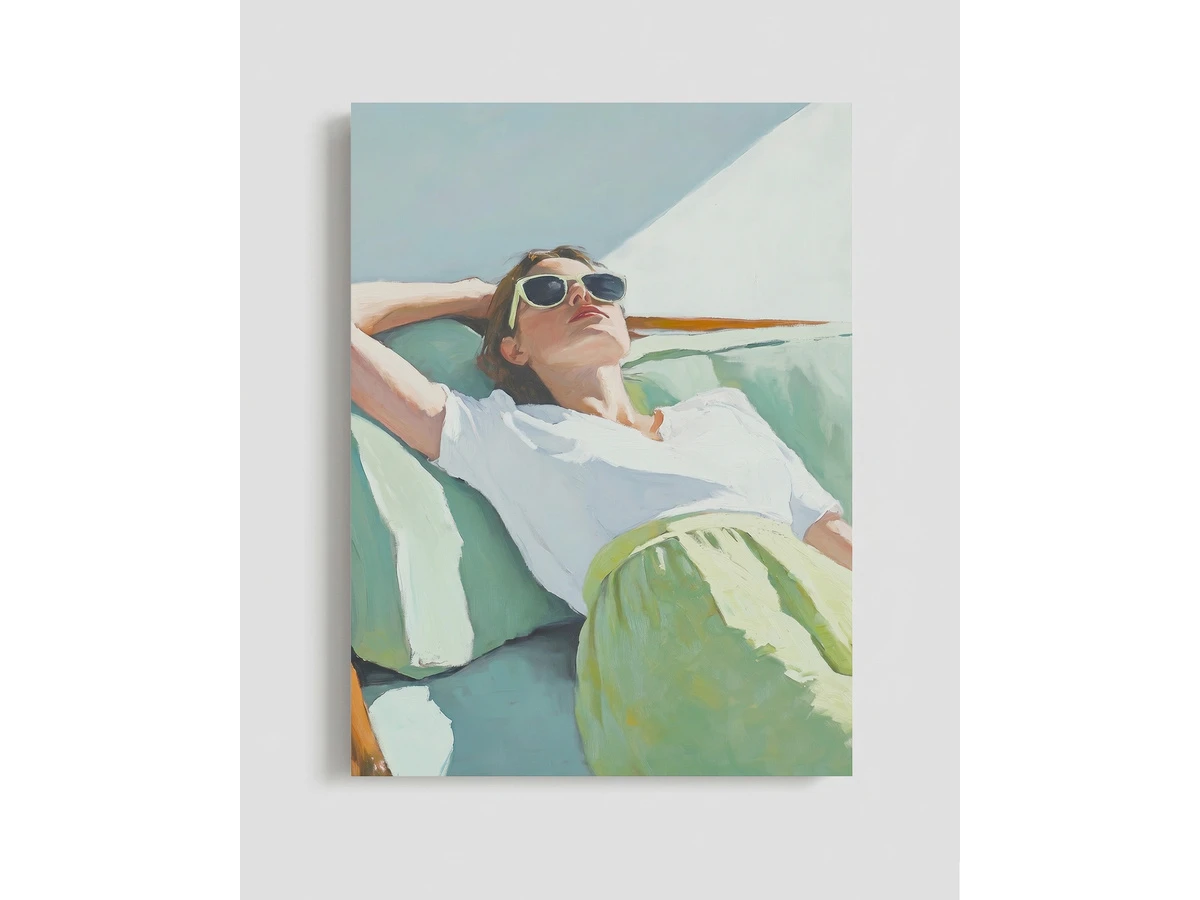 Интерьерная картина Poolside Lounger 995936