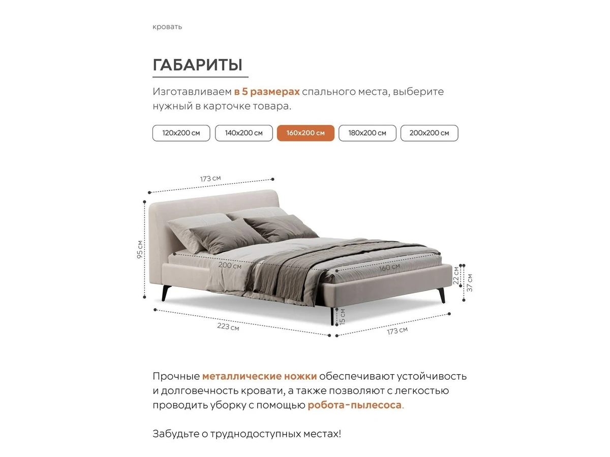 Кровать Симпл 996320  - фото 4