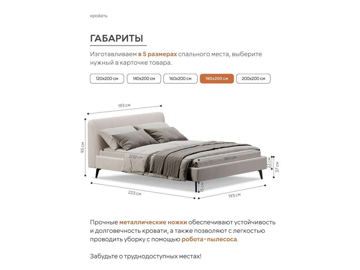 Кровать Симпл 996351  - фото 4
