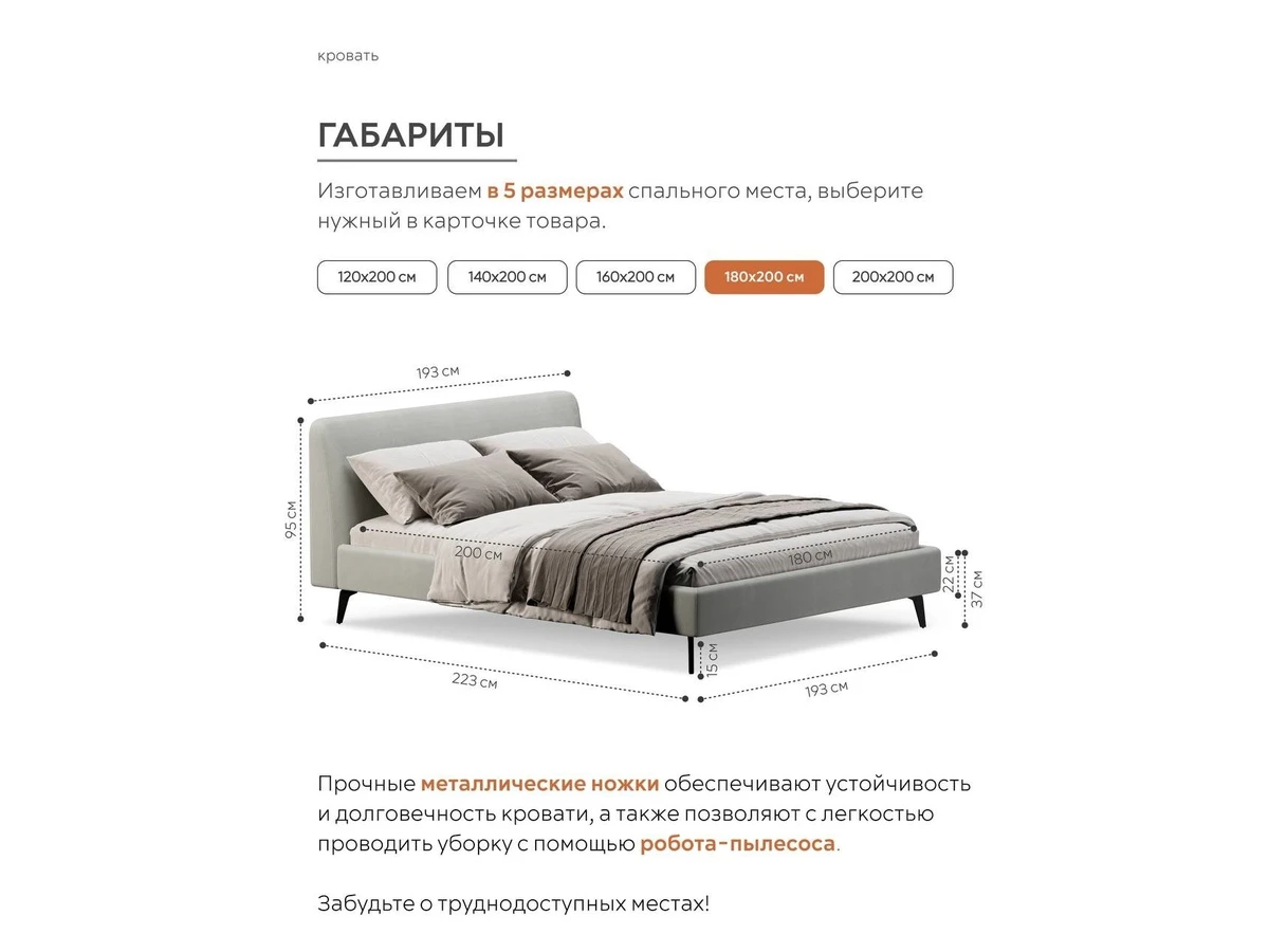 Кровать Симпл 996460  - фото 4