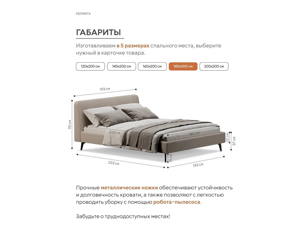 Кровать Симпл 996735  - фото 4