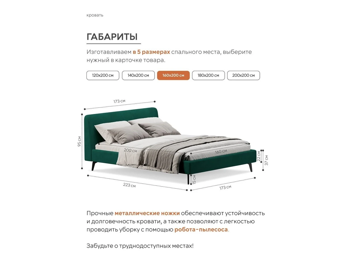 Кровать Симпл 996789  - фото 4