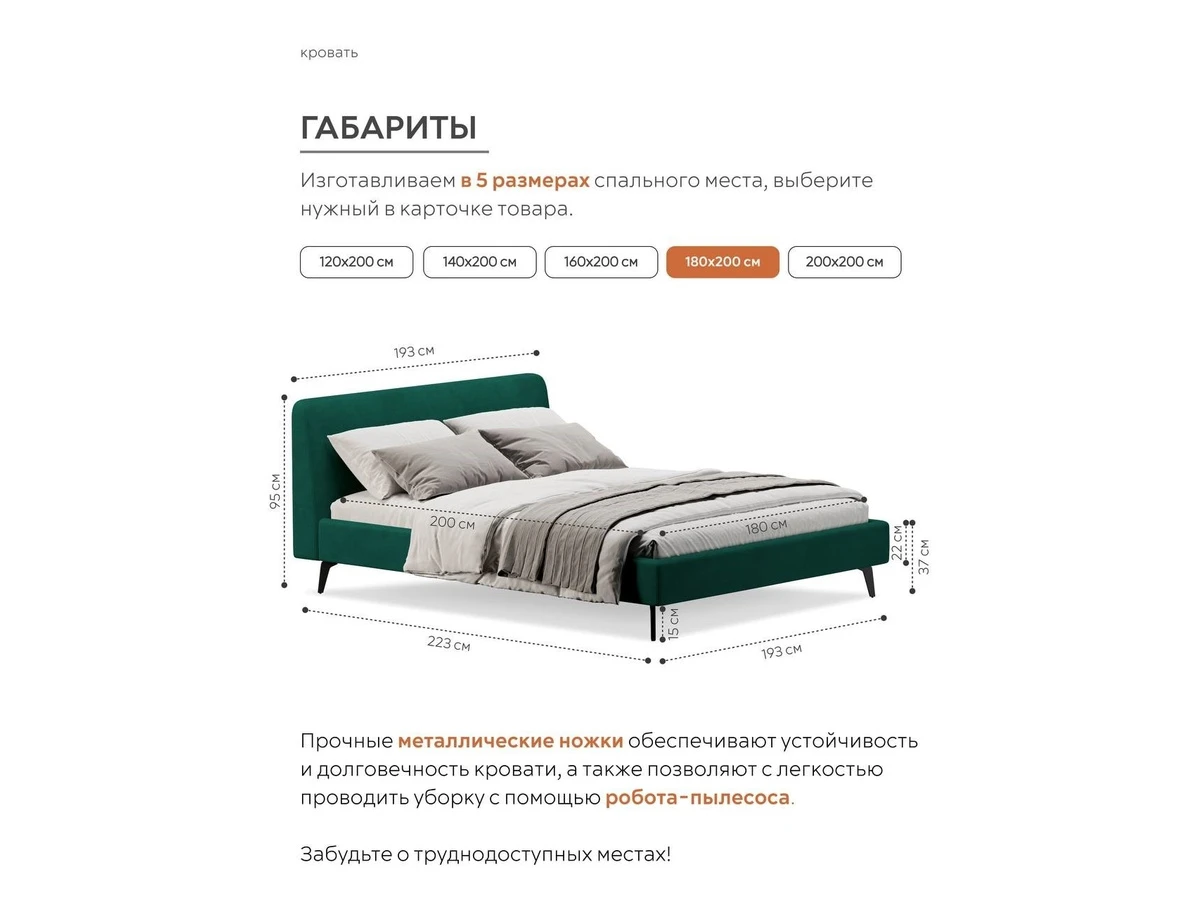 Кровать Симпл 996801  - фото 4