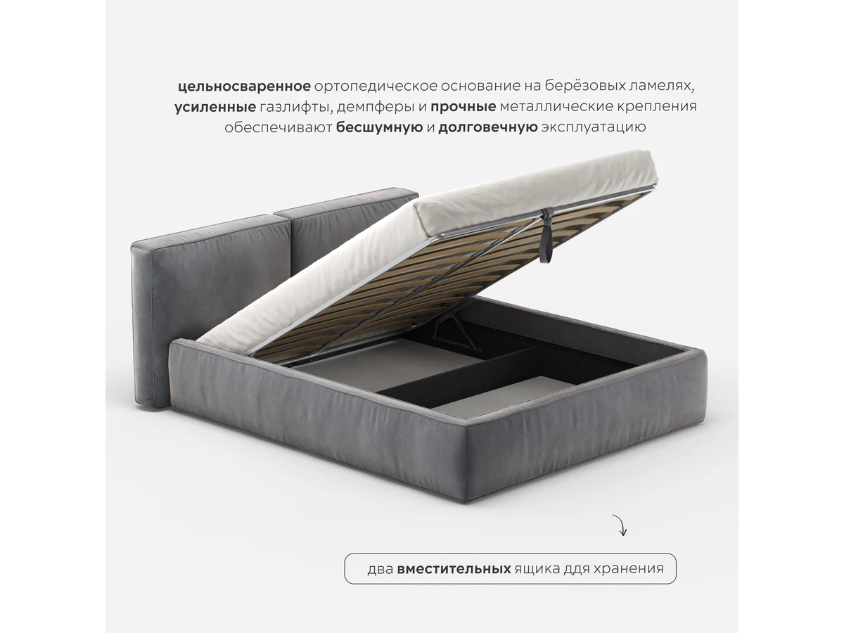 Кровать Лофт 996861  - фото 3