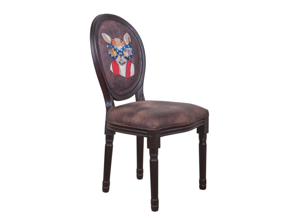 Стул Volker Brownie Bulldog Print 997179