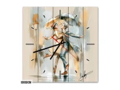 Настенные часы Танцы под дождем, 50x50 см