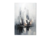 Картина на холсте Большой город №1, 30x40 см