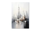 Картина на холсте Большой город №2, 30x40 см