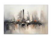 Картина на холсте Большой город №3, 30x40 см