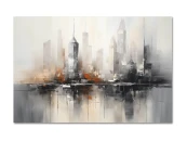 Картина на холсте Большой город №4, 40x60 см