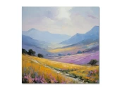 Картина на холсте Пейзаж в стиле Клода Моне №3, 30x30 см