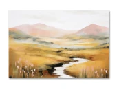 Картина на холсте Нежный пейзаж №2, 30x40 см
