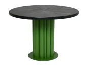 Обеденный стол Кларнет black/green