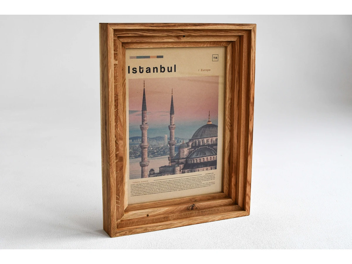 Дубовая Рама С Постером Istanbul 1001588
