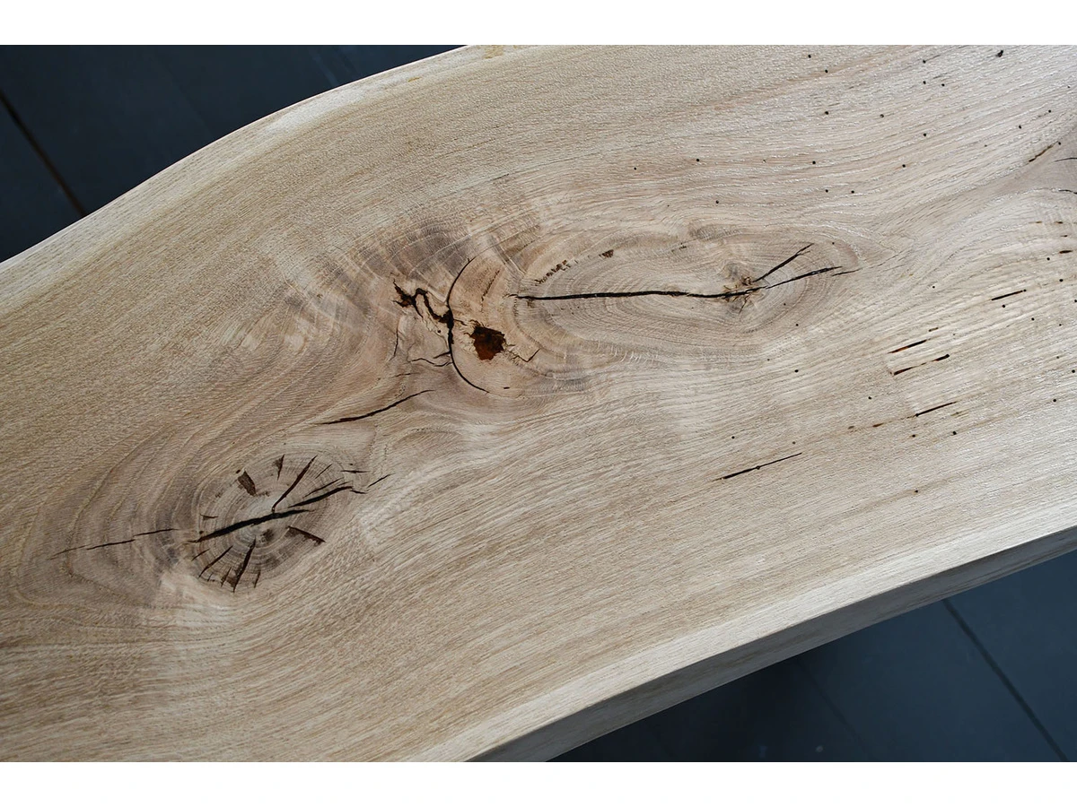 Журнальный стол Wood and Steel (Black) 1001644  - фото 7