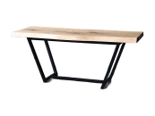 Журнальный стол Wood and Steel (Black)