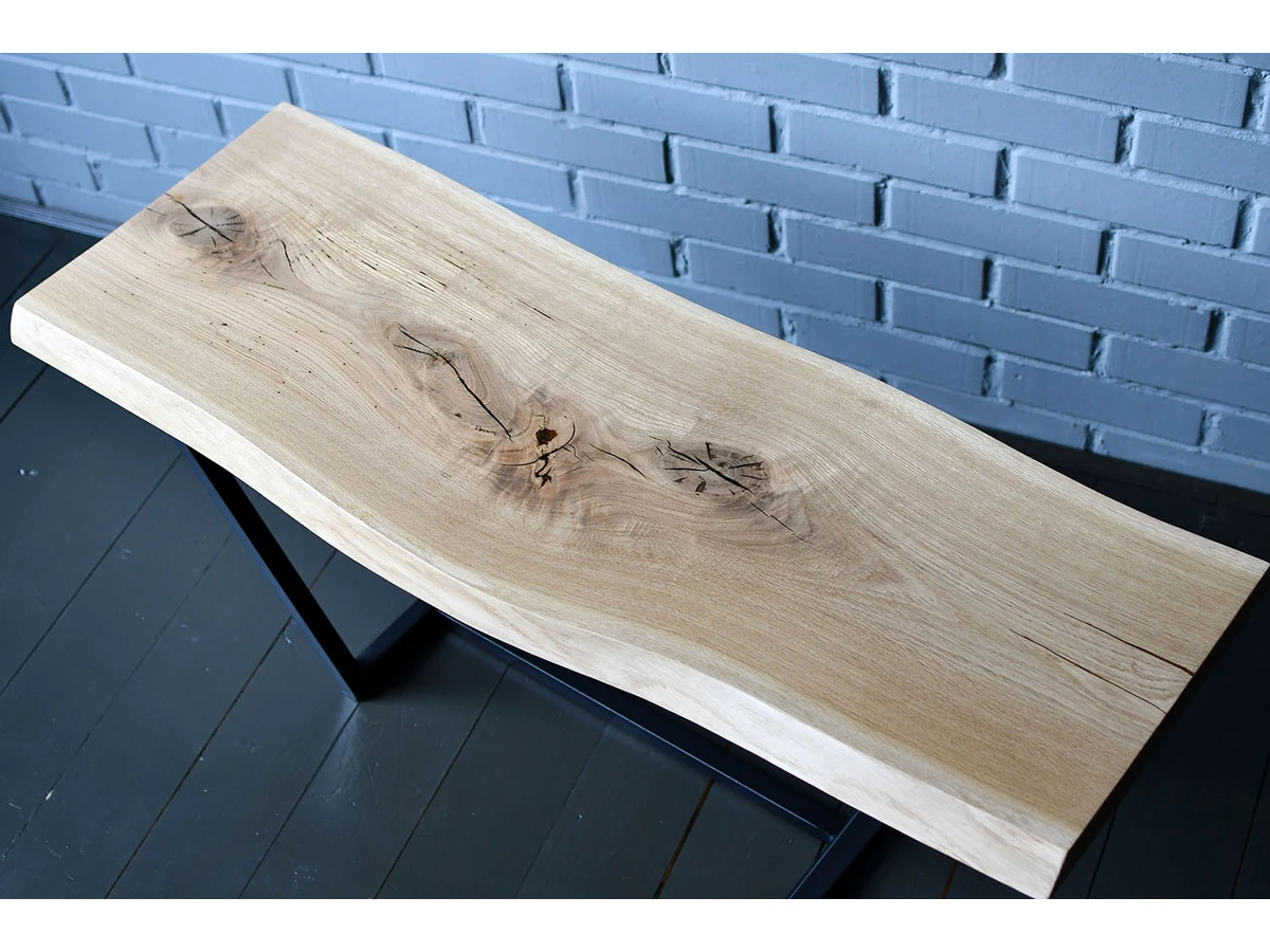 Журнальный стол Wood and Steel (Black) 1001644  - фото 4