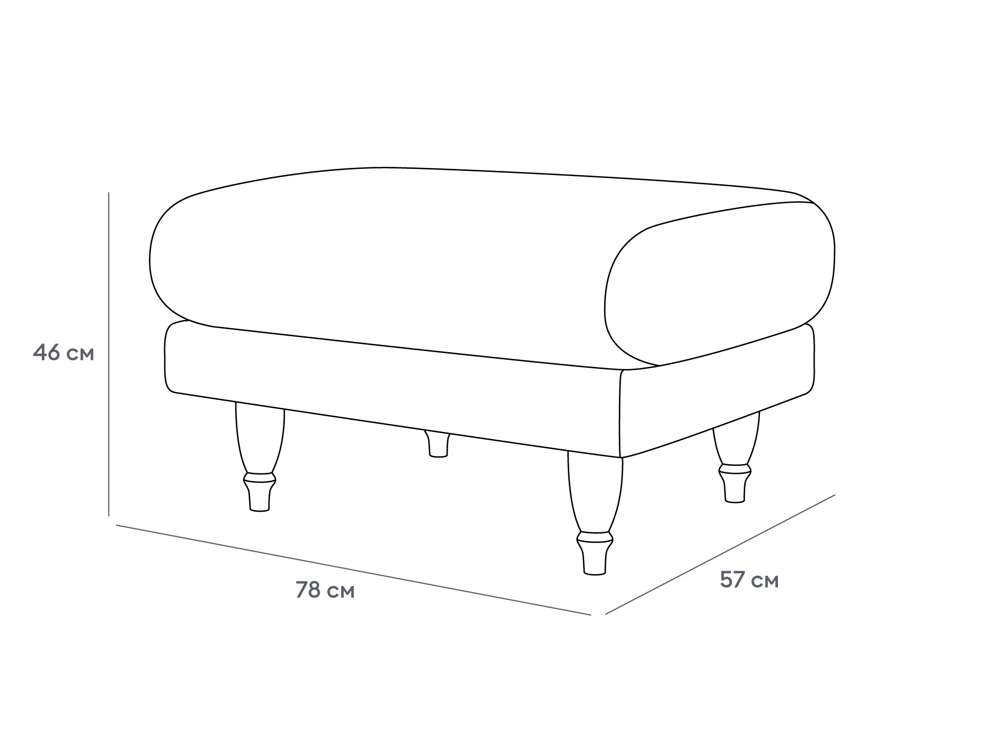 Пуф Italia 1001986  - фото 7