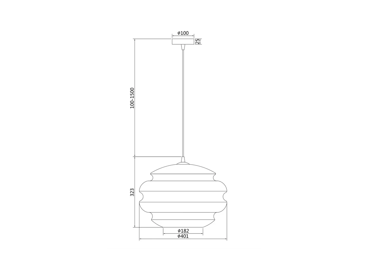Подвесной светильник Ruche 597408  - фото 3