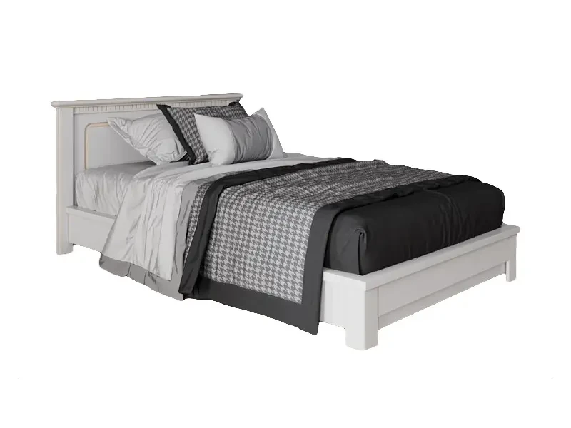 Кровать без изножья 160X200 цвет Белая эмаль 664406