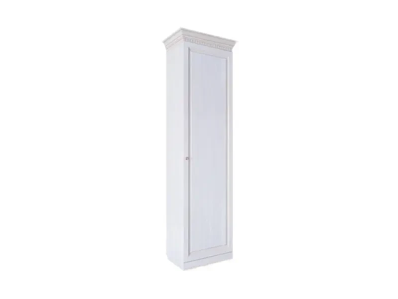 Шкаф 1-дверный цвет Белая эмаль 664656  - фото 1