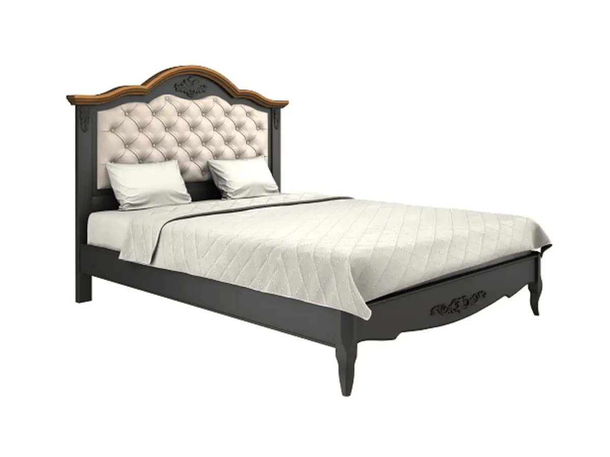 Кровать с мягким изголовьем 120x200 Прованс 664924