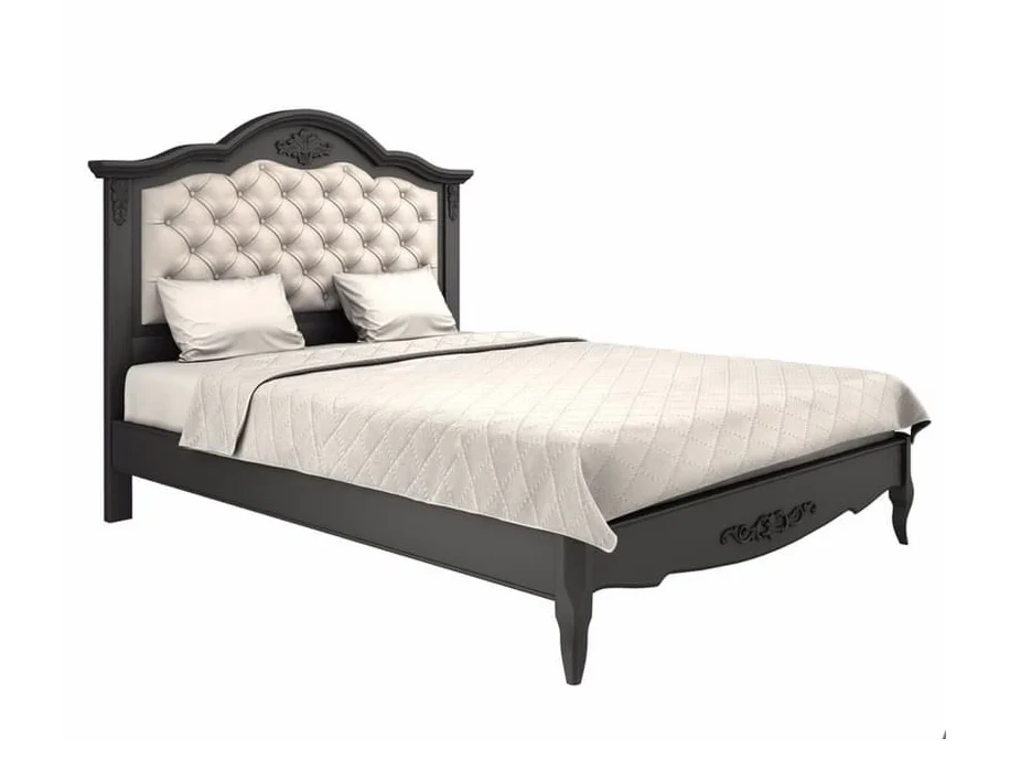 Кровать с мягким изголовьем 160x200 Прованс 664932  - фото 1