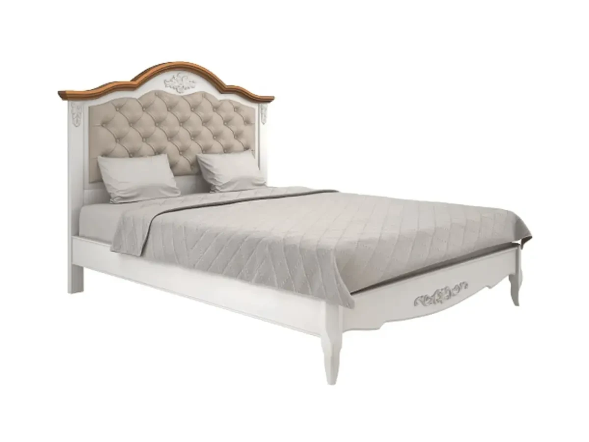 Кровать с мягким изголовьем 160x200 Прованс 664933