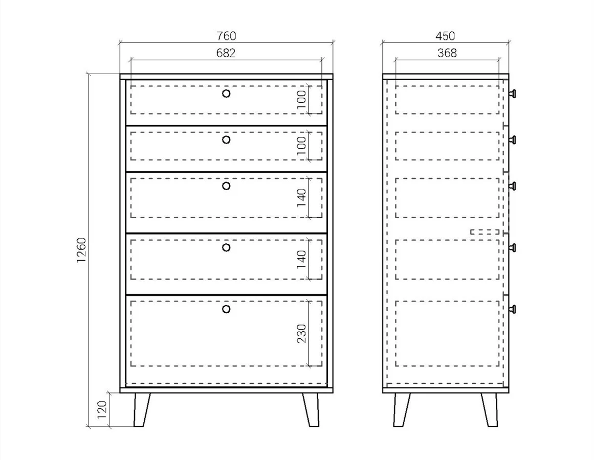 Комод TW024 688748  - фото 6