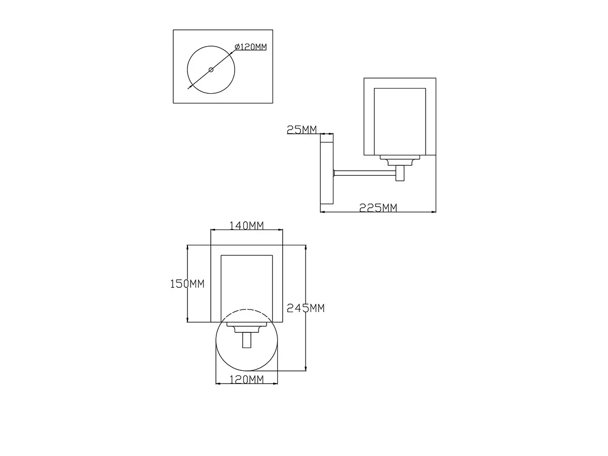 Бра Maximilian 665676