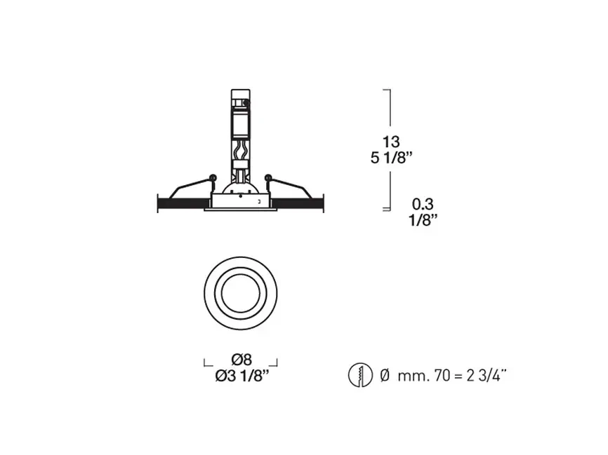 Встраиваемый светильник SD 803 White 670476  - фото 4