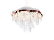 Люстра Chemistry rose gold