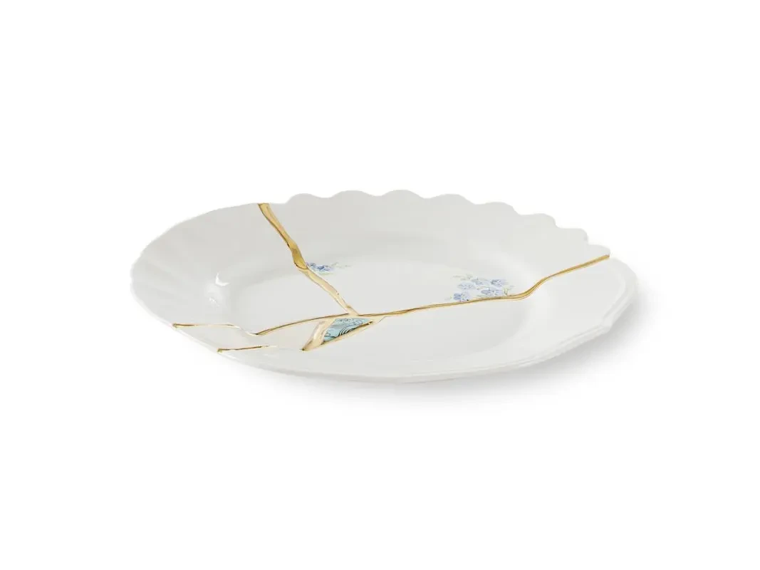 Десертная тарелка Kintsugi 670490