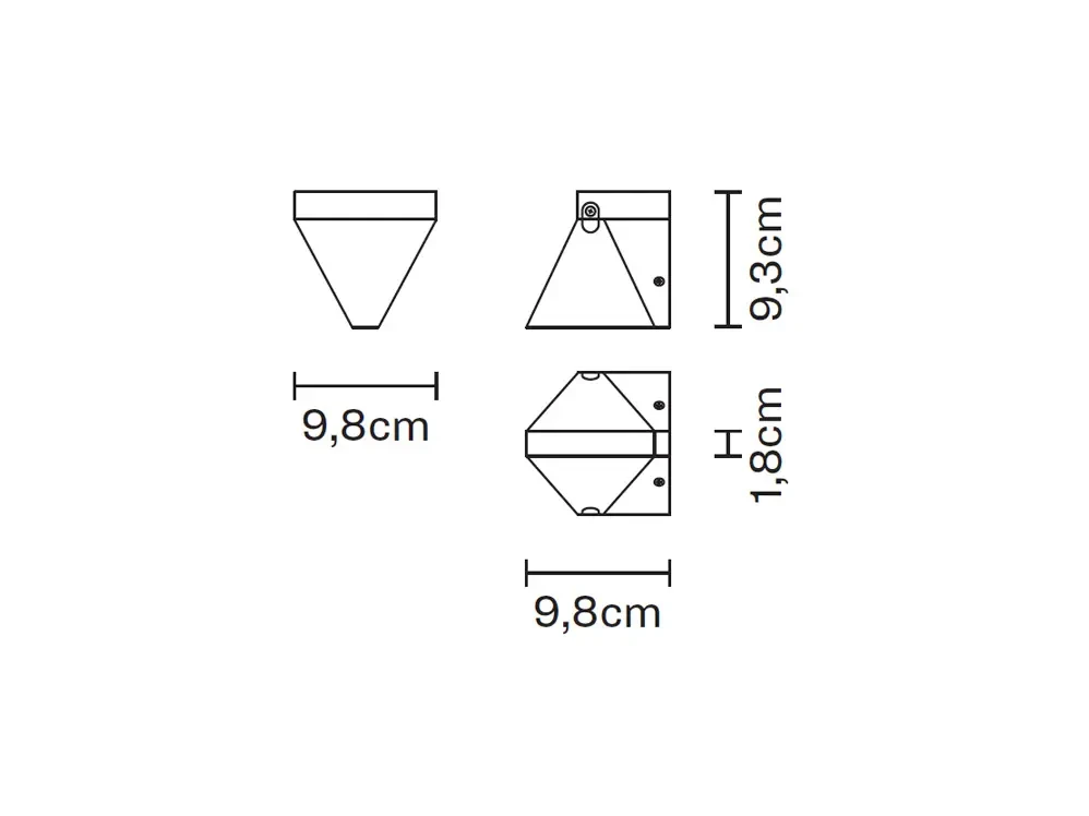 Настенный светильник Tripla 671070  - фото 8