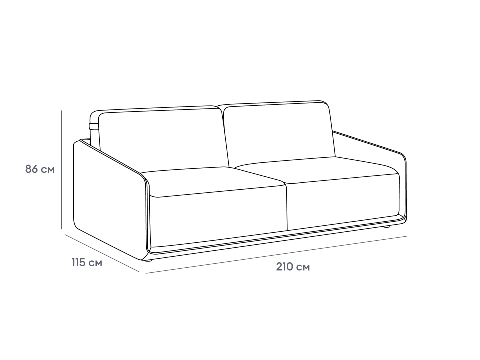 Диван Toronto 466411  - фото 7