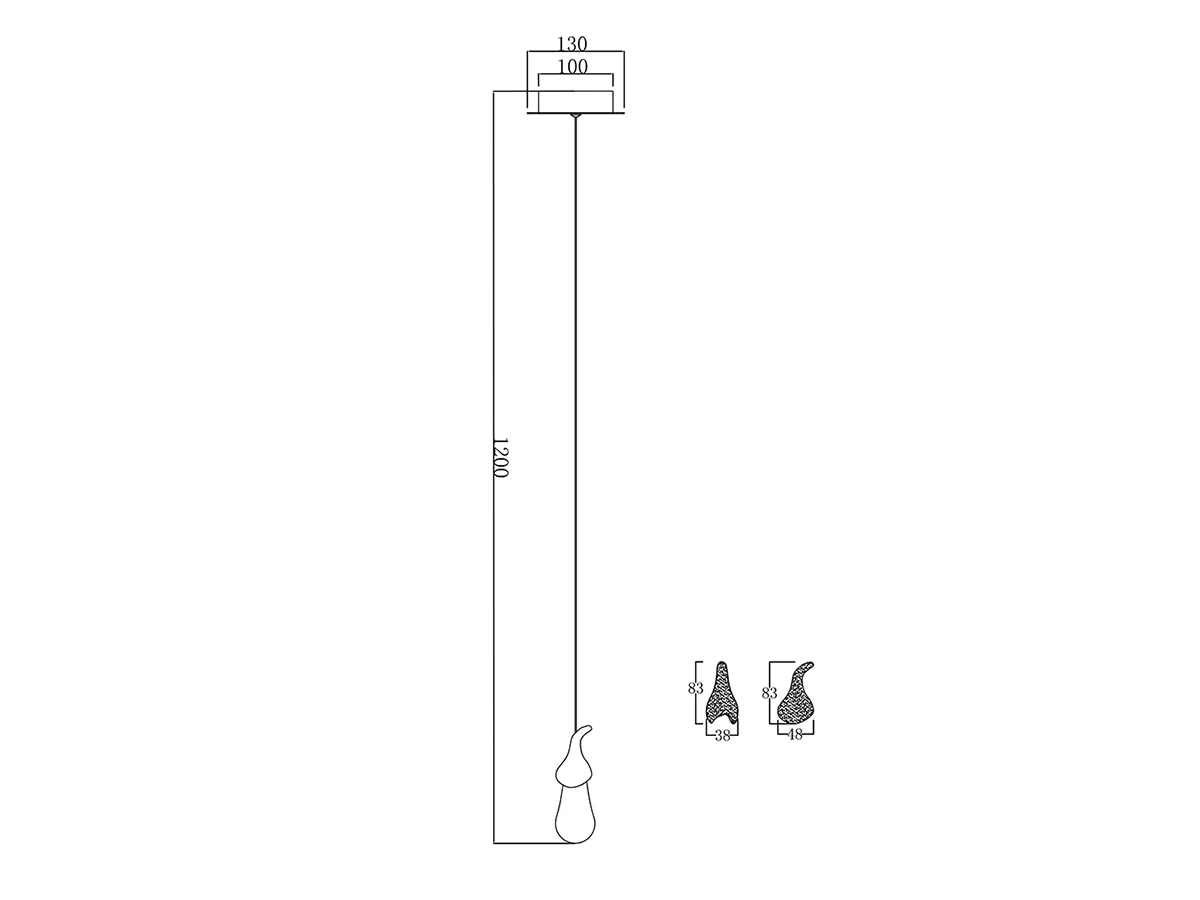 Подвесной светильник Seed 671999  - фото 3