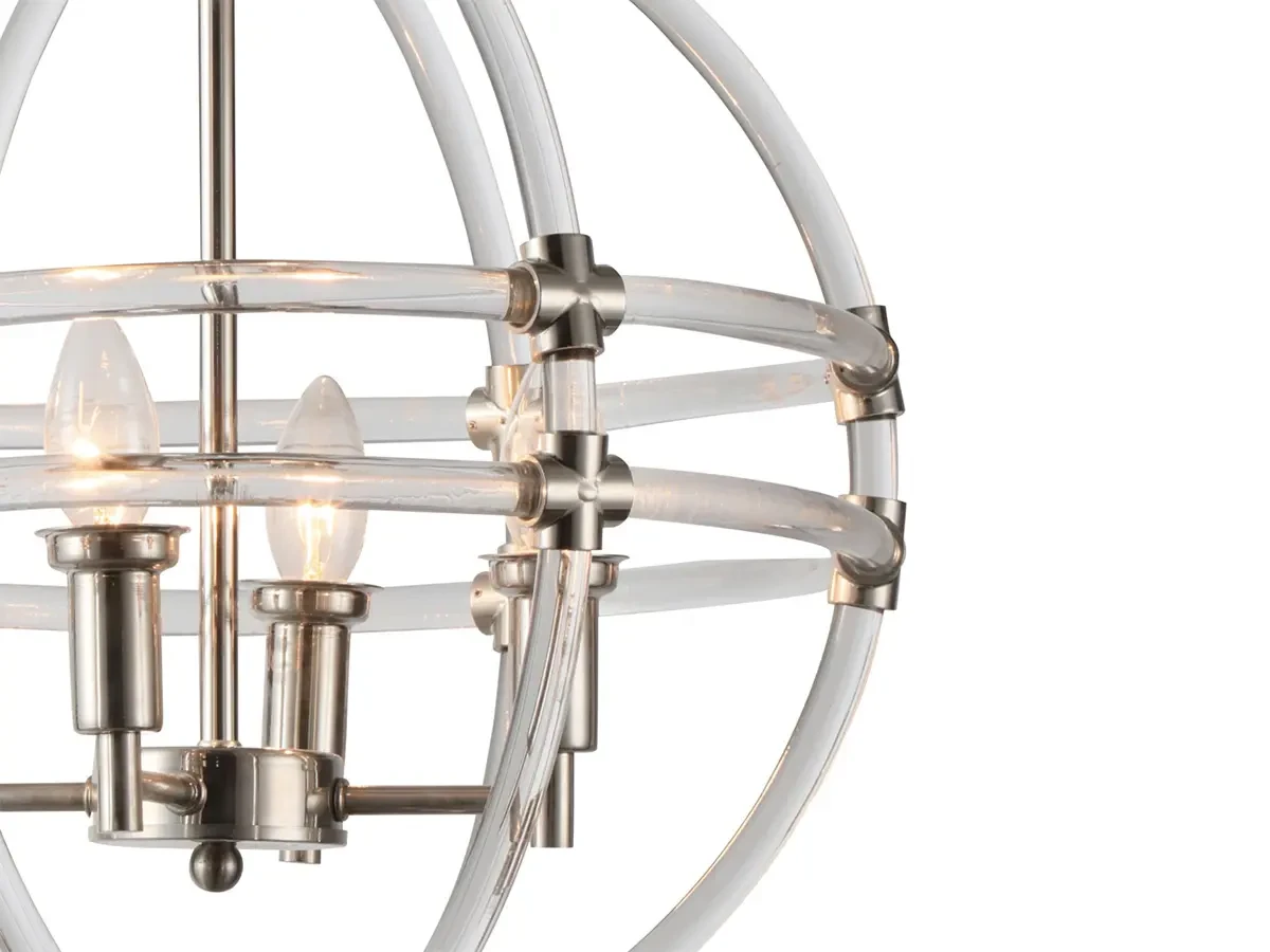 Люстра Impero nickel 672726  - фото 3