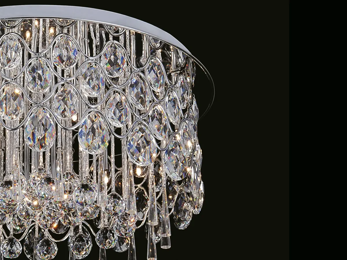 Люстра MD103910-9A gold/amber 672802  - фото 3